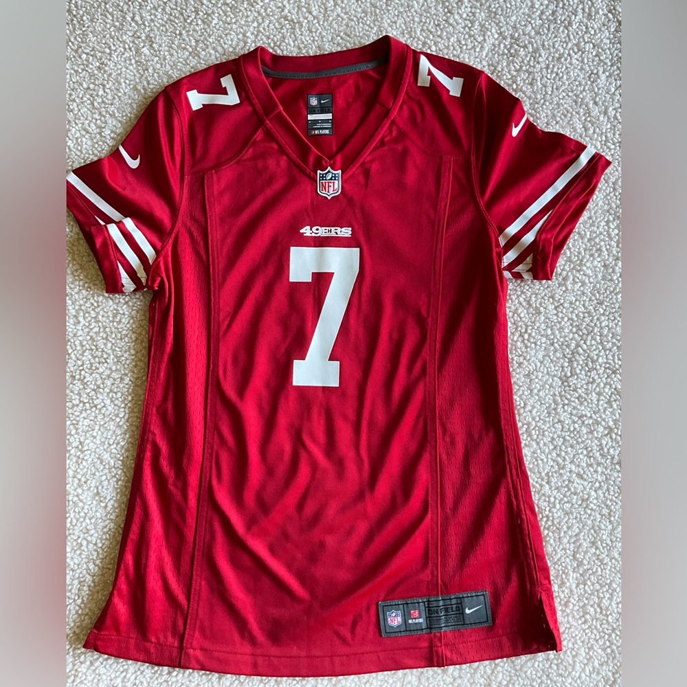 Nike NFL 49ers On Field Red Jersey